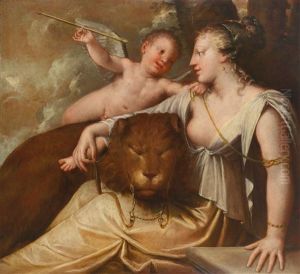 Allegory Of Fortitude And Temperance by Pietro Liberi
