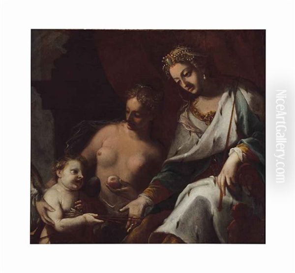 Venus, Juno And Cupid - view 1