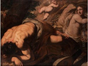 Allegorie Uber Den Gewaltsamen Sturz Der Kunste