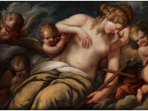 Apotheose Der Heiligen Maria Magdalena by Pietro Liberi