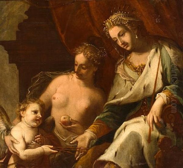 Venus, Juno And Cupid - view 1