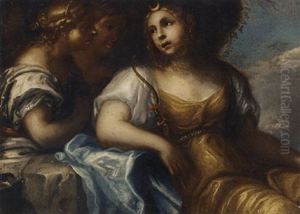 Diana And Her Nymphs - view 1