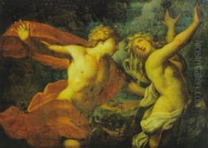 Daphne Poursuivie Par Apollon Daphne Poursuivie Par Apollon