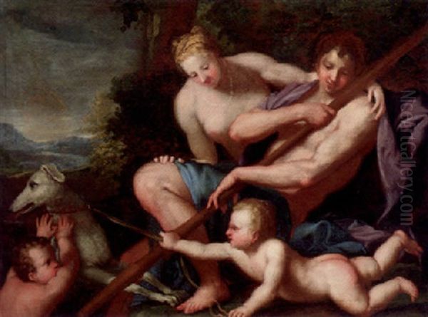 Venus And Adonis - view 1