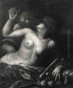 Amor Und Psyche by Pietro Liberi