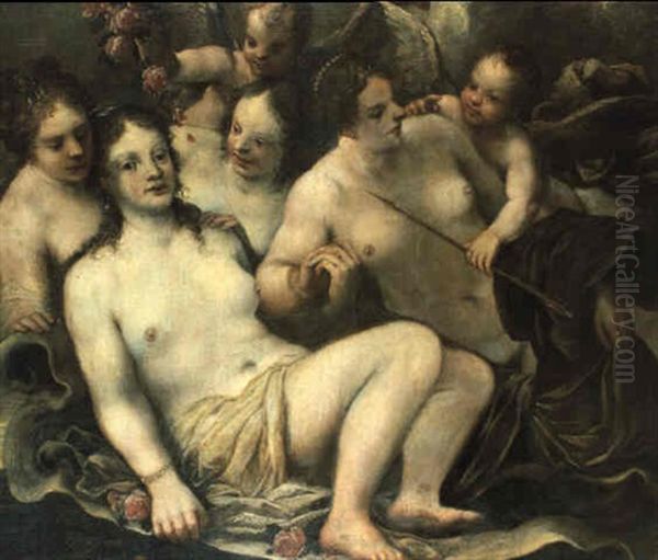 Venus, Amor Und Flora - view 1