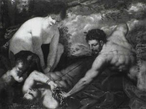 Bacco E Venere by Pietro Liberi