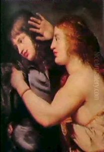 Giuseppe E La Moglie Di Putifarre by Pietro Liberi