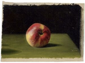 Apfel Auf Grunem Grund (+ Rosafarbene Dahlie; 2 Works) Apfel Auf Grunem Grund (+ Rosafarbene Dahlie; 2 Works)