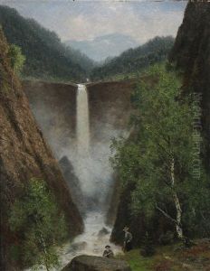 Rjukan Foss by Georg Emil Libert
