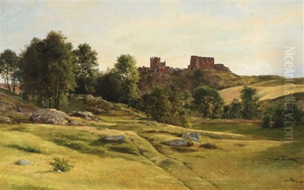 Landscape With A View Of Hammershus - view 1