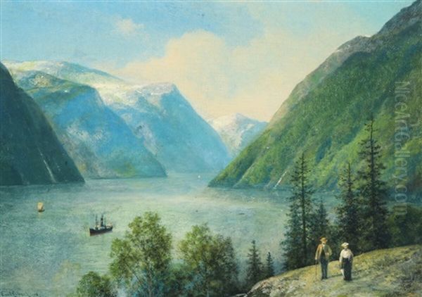 A Norwegian Scenery From Hardanger - view 1