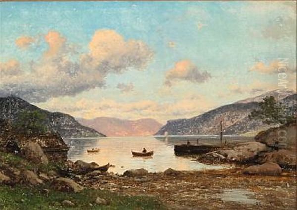 Ved Badestrand I Sogn I Norge - view 1