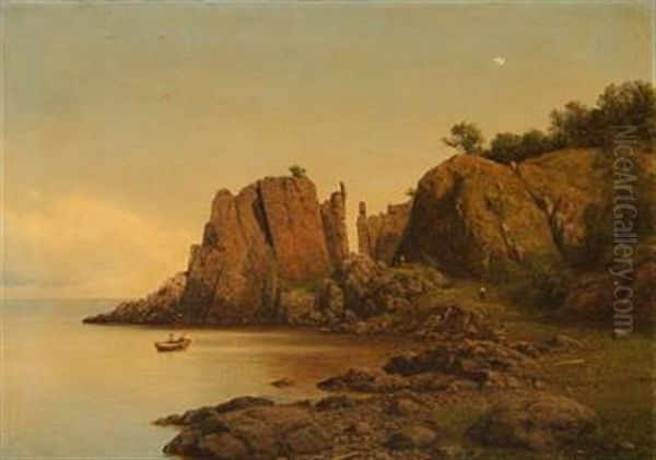 Coastal Scene From Bornholm Island, Denmark - view 1