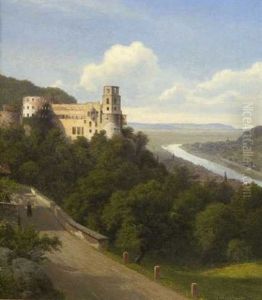 Blick Auf Das Heidelberger Schloss