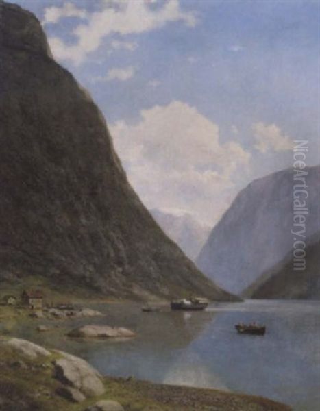 Parti Fra Gudvangen I Sogn, Norge - view 1