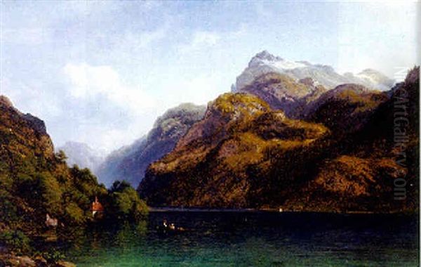 Vierwaldstattersee Mit Blick Auf Die Tellkapelle - view 1