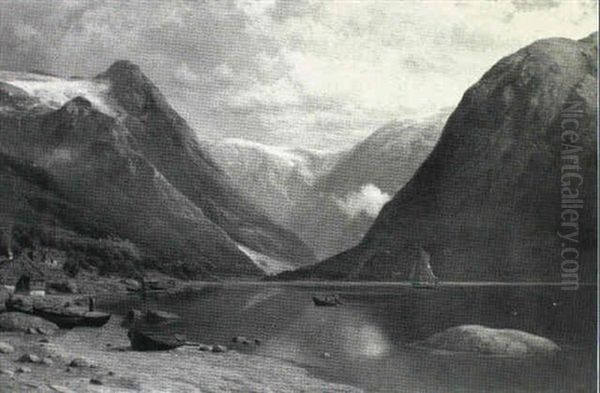 Parti Fra En Norsk Fjord - view 1