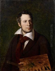 Portrait D'un Artiste A La Palette (autoportrait?)