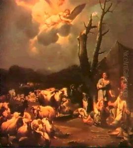L'apparition by Louis Licherie De Beurie