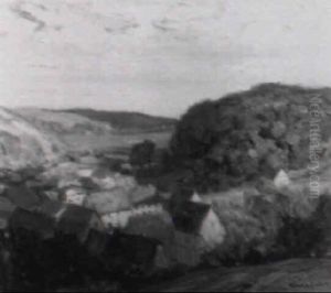 Blick Auf Ein Mecklenburgisches Stadtchen