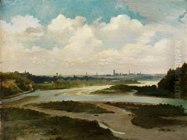 Isartal Mit Blick Nach Munchen - view 1