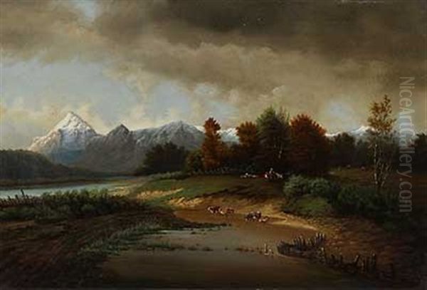 Herbsttag Uber Voralpenlandschaft - view 1