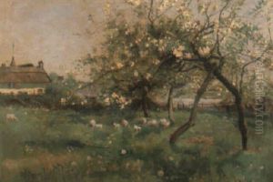 Ferryhouse On The Ouse, Hollywell, Hants by Thomas Hodgson Liddell