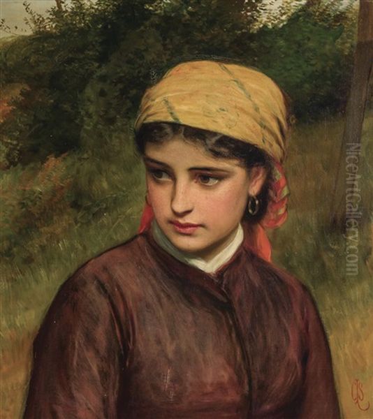 A Young Girl - view 1
