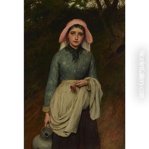 Going To The Spring by Charles Sillem Lidderdale