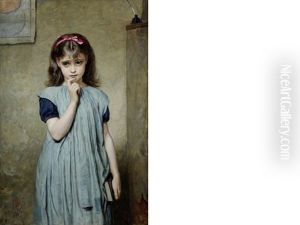 In The Schoolroom by Charles Sillem Lidderdale