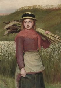 The Reed Cutter by Charles Sillem Lidderdale
