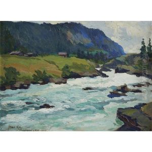 Fagernes Juli 1910 by Jonas Lie