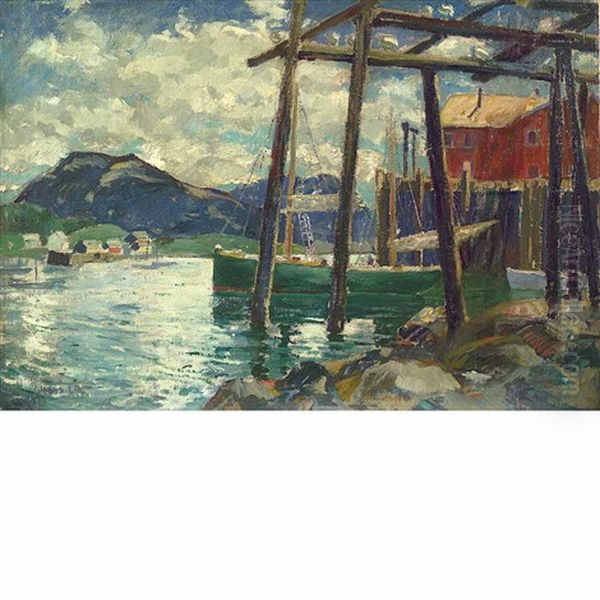 Old Wharves, Maine - view 1