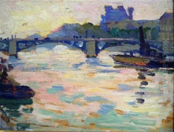 Paris, View Of The Seine - view 1