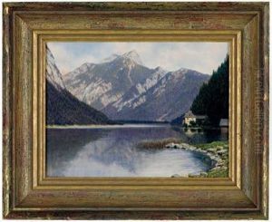 Leopoldsteinersee by Josef Ferdinand Benesch