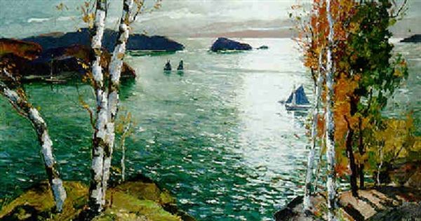 Islands And Boats Off Shore - view 1