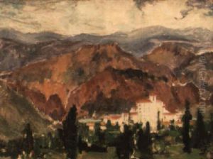 The Broadmoor And Mountains The Broadmoor And Mountains