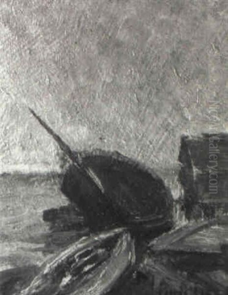 Boats In A Harbour - view 1
