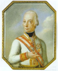 Bildnis Des Kaisers Franz I. In Uniform Mit Dem Orden Von Goldenen Flies