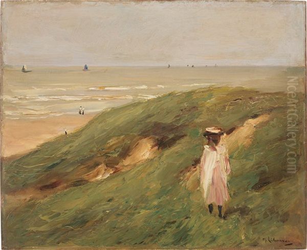 Dune Bei Noordwijk Mit Kind - Madchen In Den Dunen - view 1