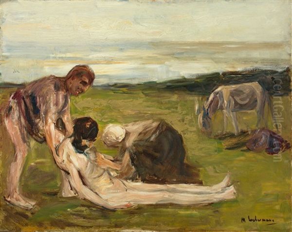 Der Barmherzige Samariter - Studie - view 1
