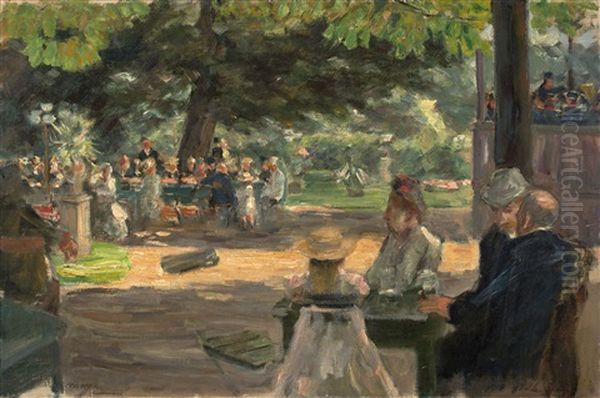 Studie Zum ,restaurationsgarten In Leiden' - view 1