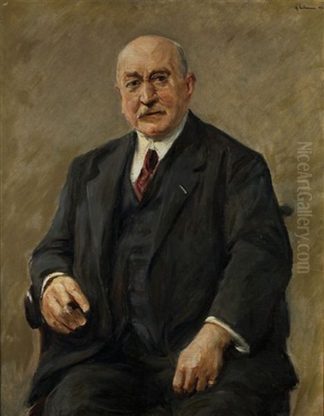 Bildnis Des Berliner Regierungsbaumeisters Und Baurats Adolf Schiller - view 1