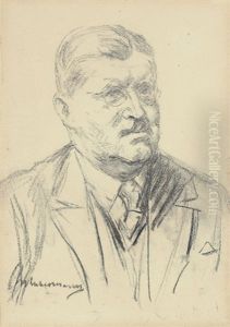 Portrait Otto Meissner by Max Liebermann