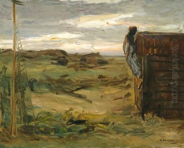 Strand Mit Schuppen - Entwurf Zu Den Dekorationen Zu Hauptmanns: Gabriel Schillings Flucht, Akt I Und V - view 1