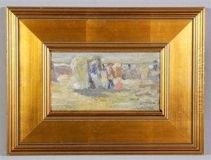 Noordwijk (beach Scene) by Max Liebermann