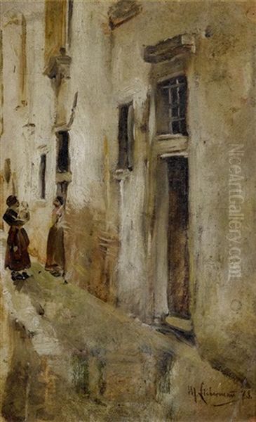 Venezianische Gasse Nach Links - view 1