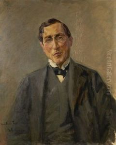 Bildnis Des Dirigenten And Komponisten Oscar Fried (portrait Du Chef D'orchestre Et Compositeur Oscar Fried)