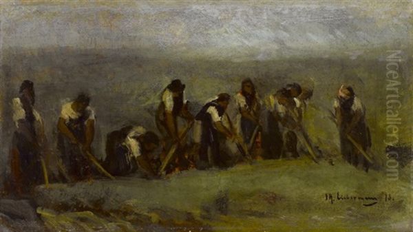 Arbeiter Im Rubenfeld (preparatory Study) - view 1
